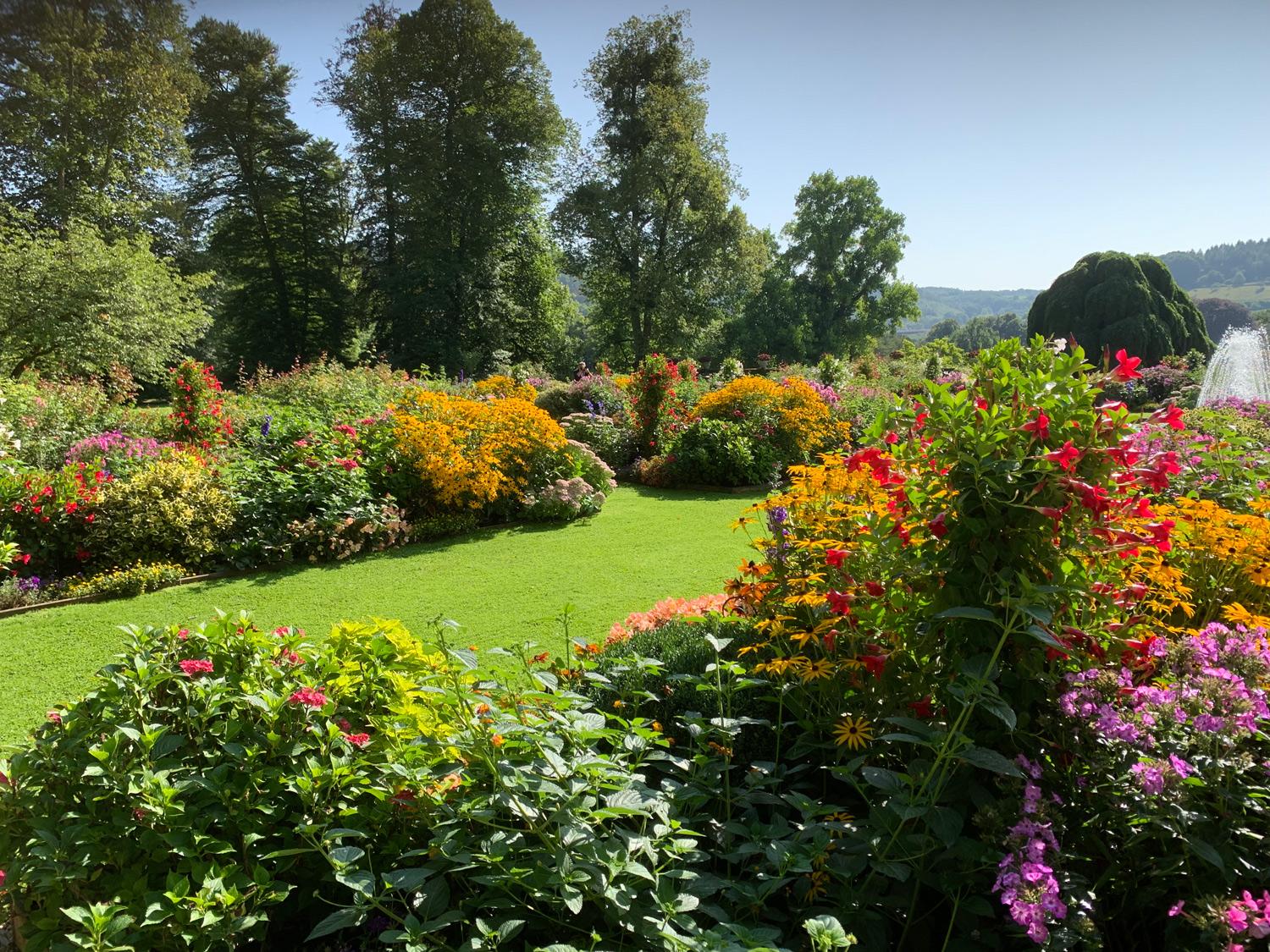 Les Jardins pendant le mois d’août 2019 - Château de Berg