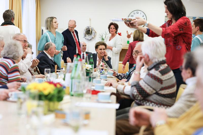 Visite du Centre gérontologique Pontalize destiné aux personnes âgées